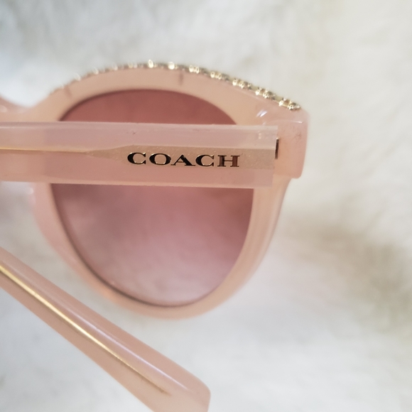 πNEW COACH Sunglasses- Milky Pink NIC - Picture 4 of 9